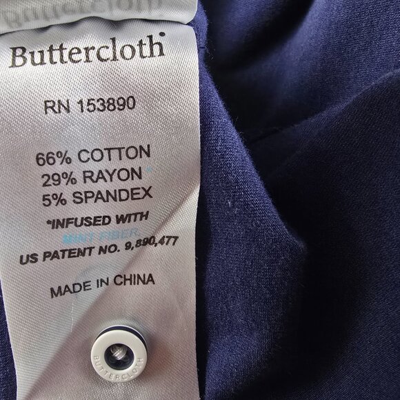 Buttercloth Shirt Mens 3XLT 3XL Tall Fit Icy Cotton Performance Stretch XXXL - Picture 8 of 8